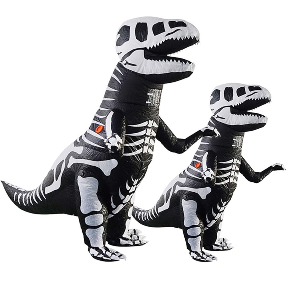 Brand new Inflatable Dinosaur Costume Halloween Fancy Suit for Adult & Kids